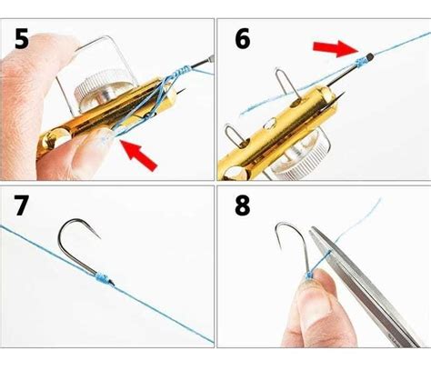 Ferramenta Para Amarrar Amarrador Linha Em Anzol De Pesca