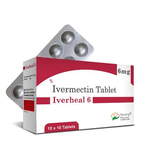 Iverheal 6mg Ivermectin 6 Mg Tablet At Rs 76 Strip Of 10 Tablets In