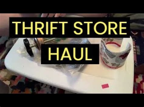 Thrift Shopping Vlog Thrift Store Haul Thrift Store Flip Youtube