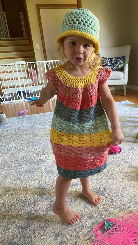 Girl's Crochet Dress - Etsy