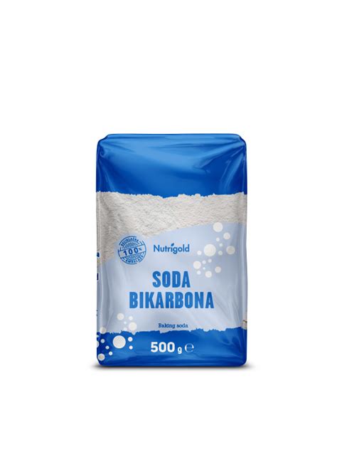 Nutrigold Soda Bikarbona Brez Aluminija 500g Tovarna Zdrave Hrane