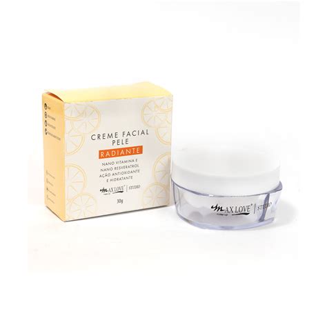 Creme Facial Pele Radiante Max Love Celia Junior Acessórios