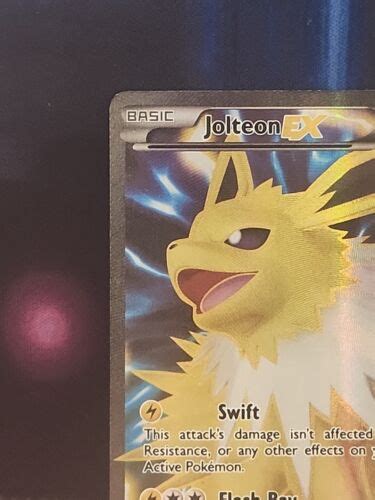 Jolteon Ex Full Art 28a83 Ultra Rare Holo Pokemon Card Nm ️ Ebay