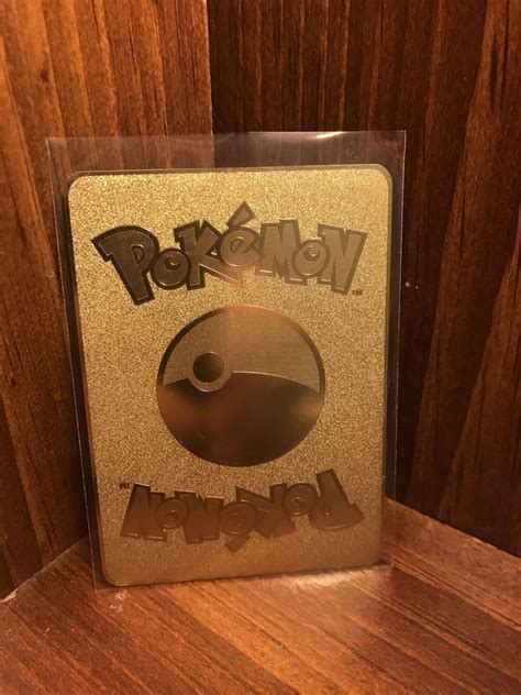 Mavin Rainbow Charizard Vmax Gold Metal Charizard Pokemon Card