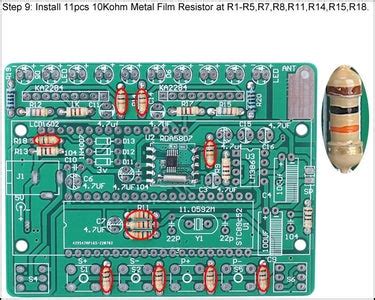 ICStation FM Radio Soldering Kit With LED Lights : 37 Steps - Instructables