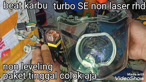 Cara Pasang Biled Turbo SE Non Laser Rhd Di Beat Karbu Non Leveling