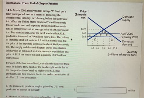 Solved International Trade End Of Chapter Problem In Chegg