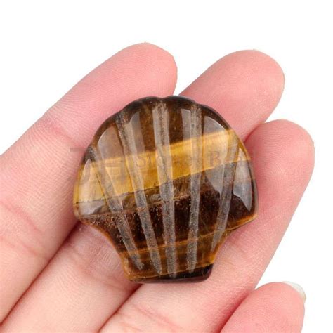 Mm Carved Natural Stone Shell For Home Decoration Jh B B Wholesale