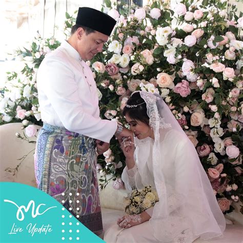 10 Foto Eizlan Yusof Sah Bergelar Suami Kepada Natasha Rosa