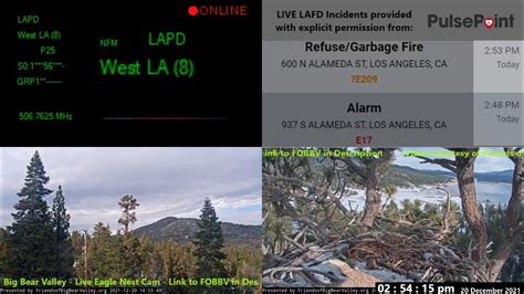 20 Dec 2021 Live Lapd Police And Lafd Fire Scanner Audio La