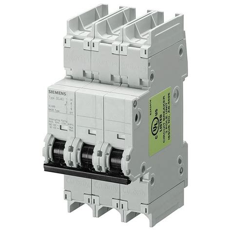 Siemens A Pole Miniature Circuit Breaker Sj V Ac