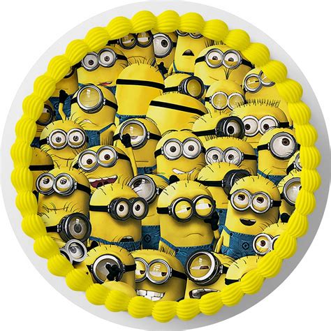 OPŁATEK NA TORT Minionki WZORY GRATIS TEKST IMIĘ 11270701389