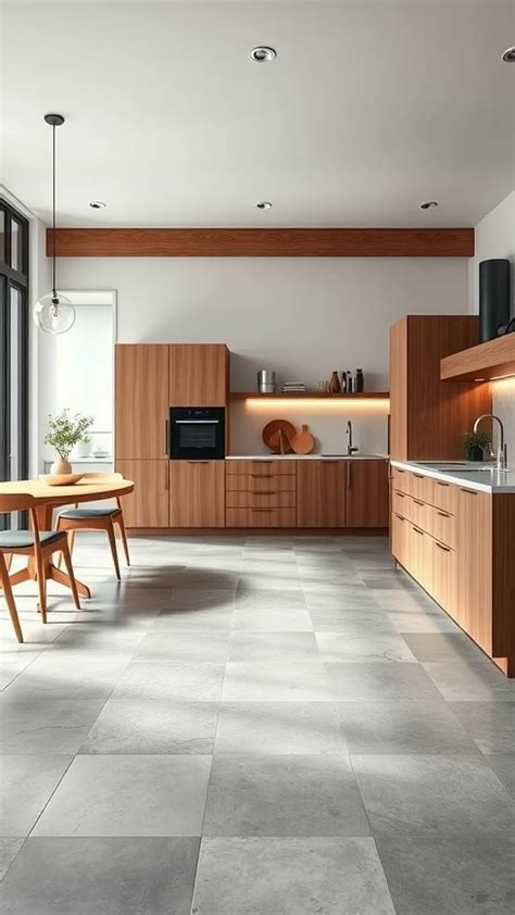 stunning mid century modern kitchen flooring ideas youll love