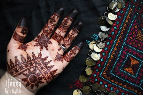 Mauritanian Henna Tape Resist Materials Henna Artist Serving