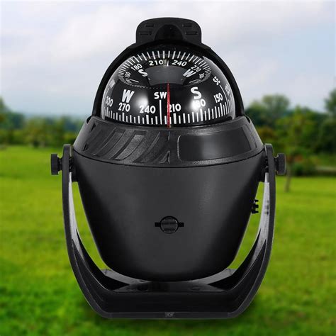 High Precision Led Light Pivoting Compass Navigation Electronic Compass For Marine Boat Car Car