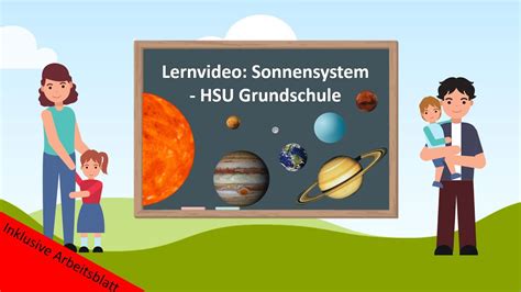 Lernvideo Sonnensystem HSU Grundschule YouTube