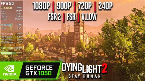 GTX 1050 Dying Light 2 Without DENUVO YouTube