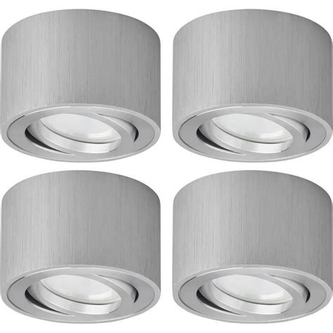 Lot De Spot Led En Saillie Orientable X Mm Plafonnier Luminaire