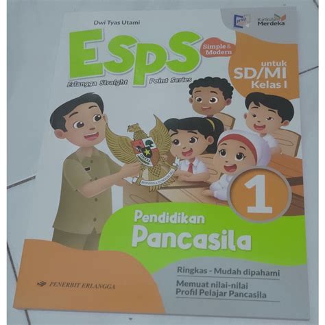 Jual Buku Esps Pendidikan Pancasila Kelas Dan Kelas Sd Kurikulum