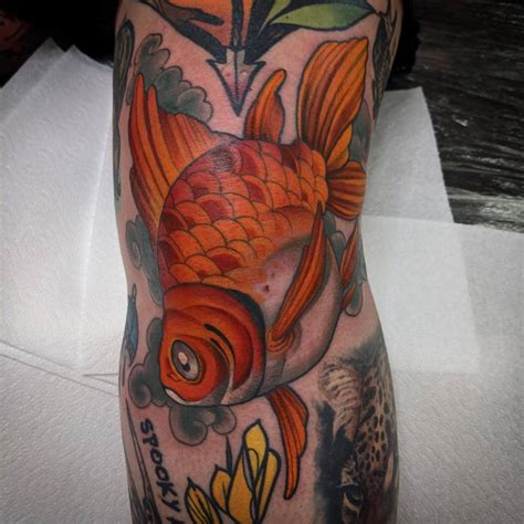 Japanese Goldfish Tattoo