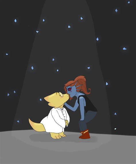 Alphys And Undyne By Nicksfury On Deviantart