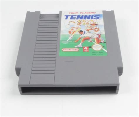 Four Players Tennis Nes Retro Console Games Retrogame Tycoon