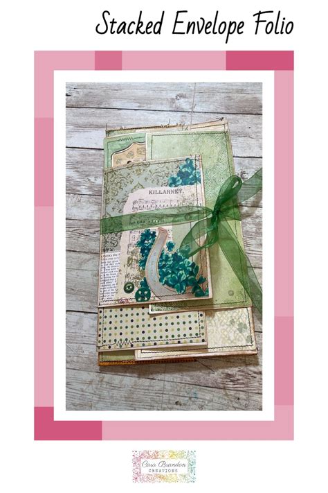 Stacked Envelope Folio Envelope Tutorial Fun Projects