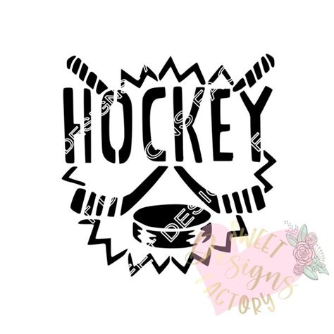 Hockey Cookie Etsy