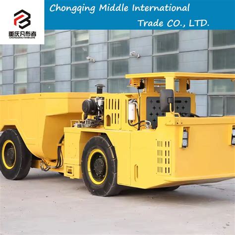 Brand New Underground Mine Wheel Dump Truck Tunnel Mining Truck