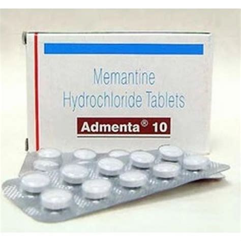 Memantine Hydrochloride 10 Mg Tablets Nirmaan Sales Corporation At Rs