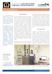 Hollow Cylinder Torsional Testing Apparatus