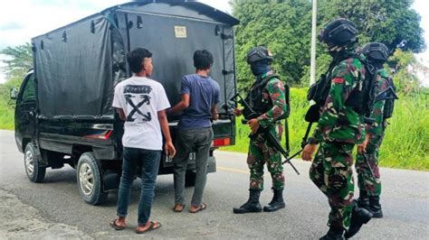 Cegah Kegiatan Illegal Satgas Raksatama Gelar Pemeriksaan Di Jalan