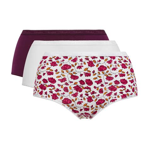 Pack Of Maxi Knickers In Organic Cotton Playtex La Redoute