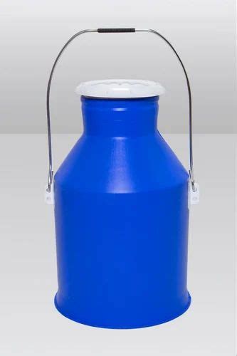 15L Plastic Blue Milk Can At Rs 270 Plastic Milk Can In Indore ID