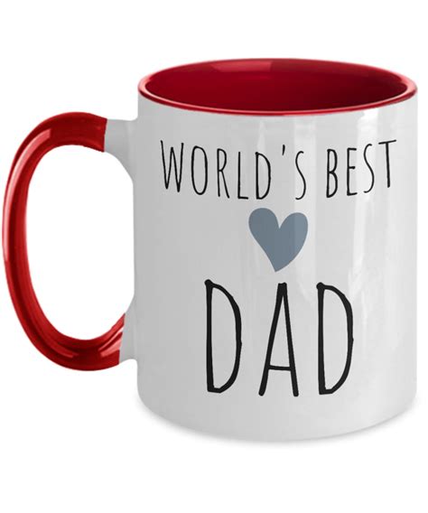 World S Best Dad Mug Dad Mug Worlds Best Dad Etsy