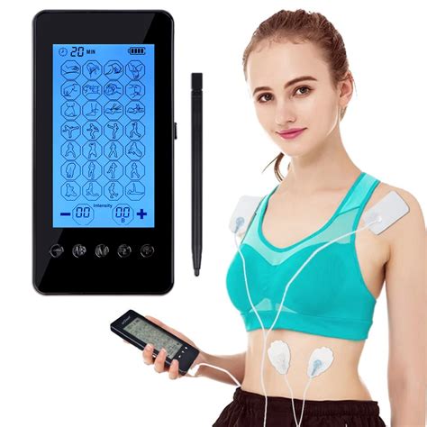 Electroestimulador Muscular Profesional Ems Tens Masajeador Corporal