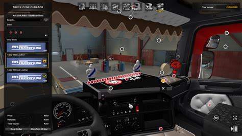 Interior Accsessory Pack For Scania Rjl