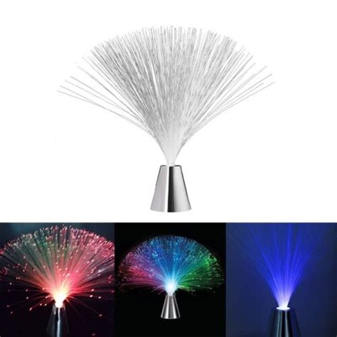 Colorful Crystal Like Base Color Changing LED Fibre Optic Light