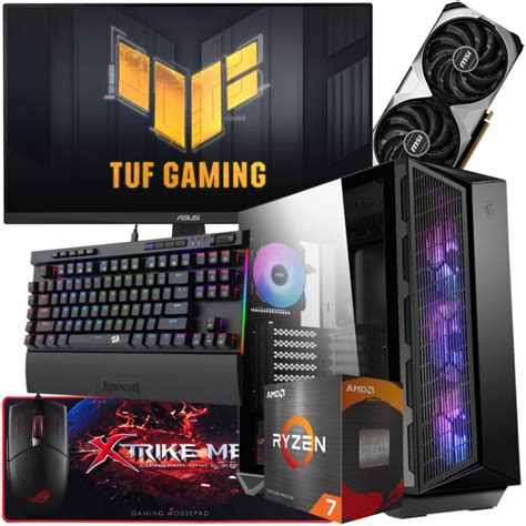 Setup Gamer Special Pc De Bureau Gaming Ryzen X Rtx