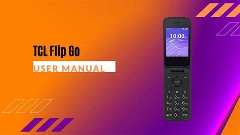 TCL Flip Go User Manual PhoneCurious