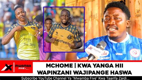 Mchome Mapovu Kwa Yanga Hii Wapinzani Klabu Bingwa Wajipange Haswa