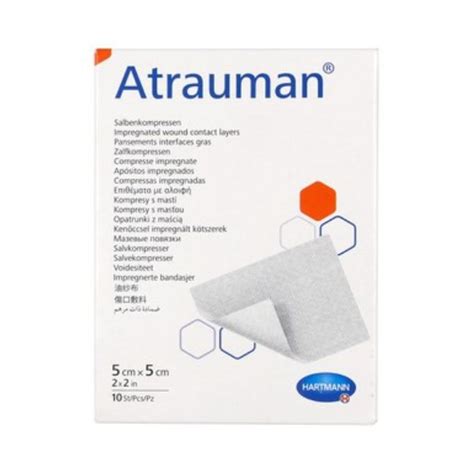Hartmann Atrauman opatrunek z hydrofobowej siateczki tiulowej z maścią ...