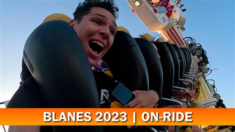 Drop Zone On Ride Pov Blanes Ferias A Tope Youtube