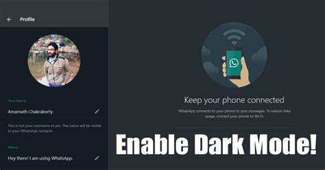 How To Enable Dark Mode in WhatsApp Web (LATEST)