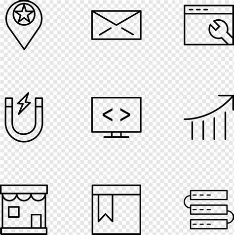 Set Of Seo Search Engine Optimization Icons Png Pngwing