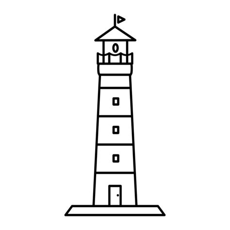 Desenhos De Farol Para Colorir E Imprimir