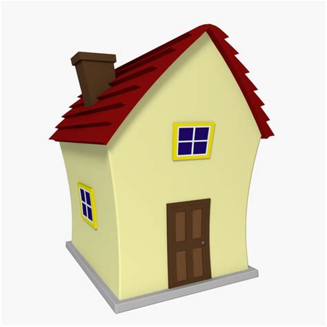 Image Of A Cartoon House Clipart Best