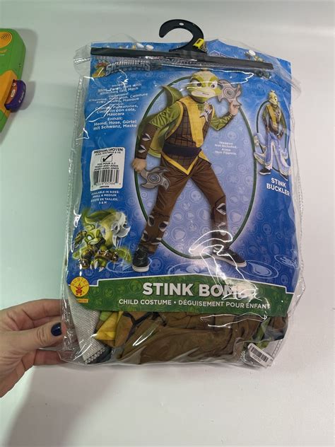 Skylanders Kids Halloween Costume Stink Bomb Size 8-… - Gem