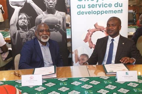 C Te D Ivoire Basket Ball La Bni Signe Une Convention Avec L Abc