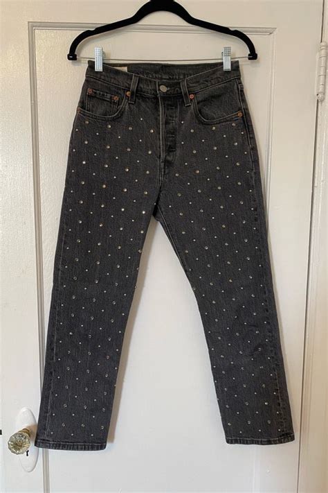 Levis 501 Washed Black Jean Nuuly Thrift